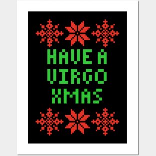 Have A Virgo XMAS - Astrology Zodiac SIgn Posters and Art